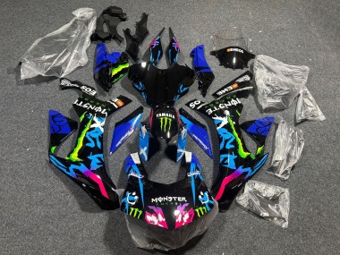 2015-2019 Yamaha YZF 1000 R1 Motorcycle Fairings - Black Blue Pink Green Monster ENEOS UK Manufacturers