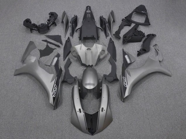 2015-2019 Yamaha YZF 1000 R1 Motorcycle Fairing - Matte Black Glossy Black UK Manufacturers