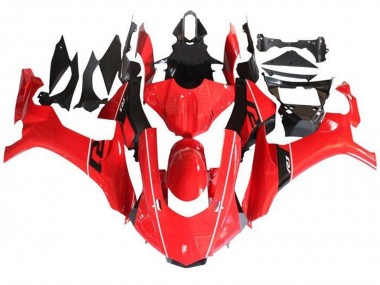 2015-2019 Yamaha YZF 1000 R1 Motorcycle Fairings - Red Black White Stripe UK Manufacturers