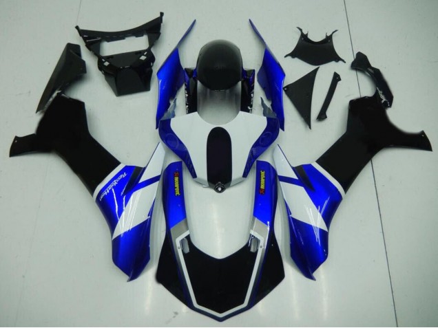 2015-2019 Yamaha YZF 1000 R1 Motorcycle Fairings - Blue White Black UK Manufacturers