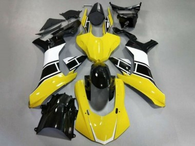 2015-2019 Yamaha YZF 1000 R1 Motorcycle Fairing - Yellow White Black UK Manufacturers