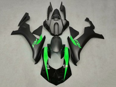 2015-2019 Yamaha YZF 1000 R1 Motorcycle Fairings - Matte Black Glossy Black Green UK Manufacturers