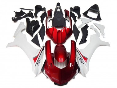 2015-2019 Yamaha YZF 1000 R1 Motorcycle Fairings - White Red Black UK Manufacturers
