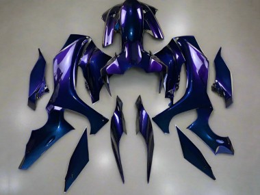 2020-2025 Yamaha YZF 1000 R1 Motorcycle Fairings - Blue Purple Chameleon UK Manufacturers
