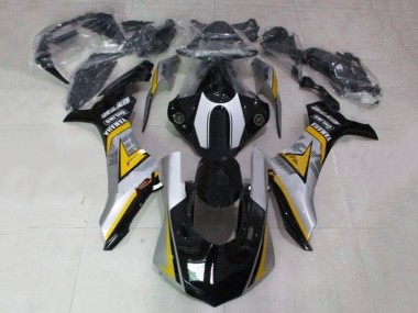 2020-2025 Yamaha YZF 1000 R1 Motorcycle Fairing - Silver Yellow Glossy Black UK Manufacturers