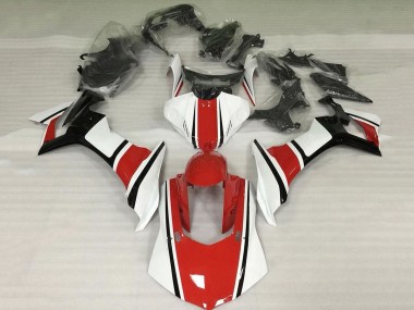2020-2025 Yamaha YZF 1000 R1 Motorcycle Fairings - White Red Glossy Black UK Manufacturers