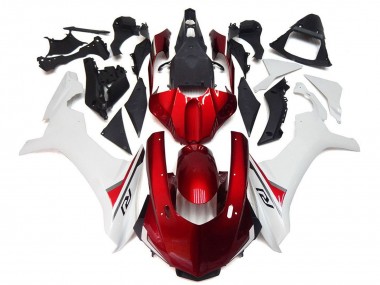 2020-2025 Yamaha YZF 1000 R1 Motorcycle Fairings - White Red Black UK Manufacturers