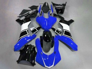 2020-2025 Yamaha YZF 1000 R1 Motorcycle Fairings - Blue White Glossy Black UK Manufacturers
