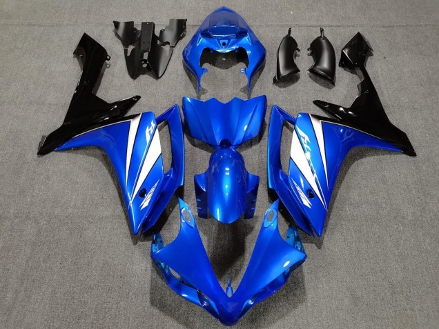 2007-2008 Yamaha YZF 1000 R1 Motorcycle Fairing - Blue White Black UK Manufacturers