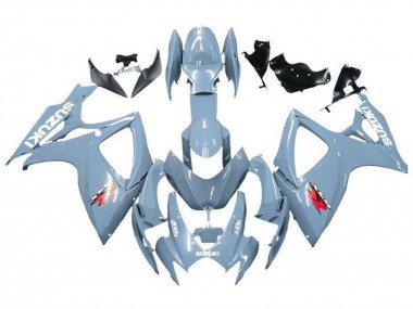 2006-2007 Suzuki GSXR 600 / GSXR 750 Motorcycle Fairings - Blue Grey White Red UK Manufacturers