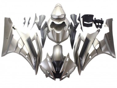 2006-2007 Yamaha YZF R6 Motorcycle Fairings - Silver Grey UK Manufacturers