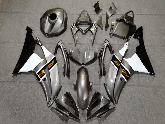 2008-2016 Yamaha YZF R6 Motorcycle Fairings - Silver White Gold Black UK Manufacturers