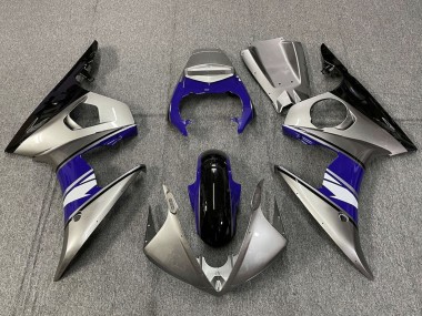 2005 Yamaha YZF R6 Motorcycle Fairings - Silver Blue Black White UK Manufacturers