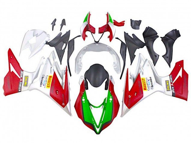 2013-2016 Triumph Daytona 675 Triple Motorcycle Fairings - White Red Green UK Manufacturers