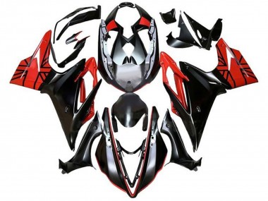 2013-2016 Triumph Daytona 675 Triple Motorcycle Fairings - Silver Red Glossy Black UK Manufacturers