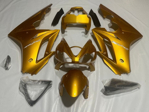 2006-2008 Triumph Daytona 675 Triple Motorcycle Fairings - Metallic Gold UK Manufacturers