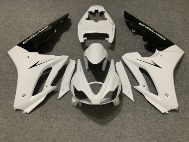 2006-2008 Triumph Daytona 675 Triple Motorcycle Fairing - White Glossy Black UK Manufacturers