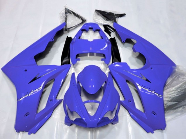 2006-2008 Triumph Daytona 675 Triple Motorcycle Fairings - Blue Glossy Black UK Manufacturers