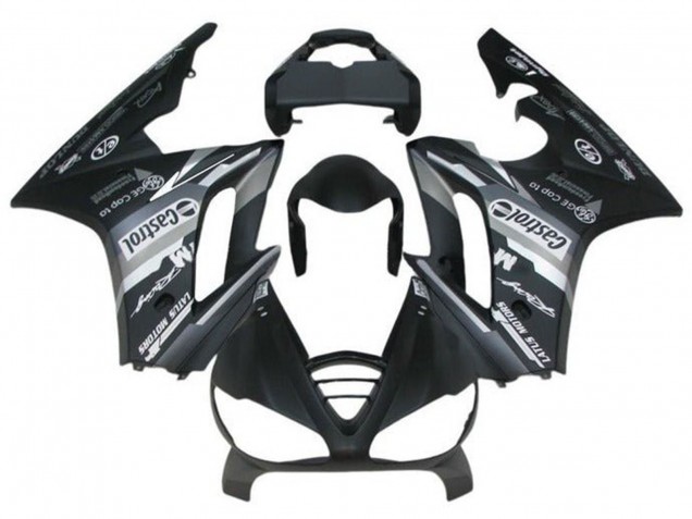 2009-2012 Triumph Daytona 675 Triple Motorcycle Fairings - Grey Matte Black UK Manufacturers