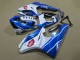 2009-2012 Triumph Daytona 675 Triple Motorcycle Fairings - White Blue Hpi UK Manufacturers