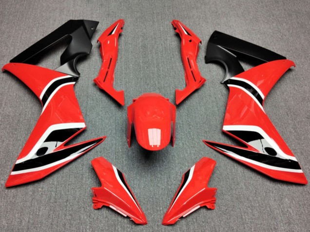 2014-2016 Honda CBR650F Motorcycle Fairings - Red Matte Black UK Manufacturers