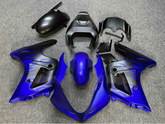 2003-2013 Suzuki SV650 Motorcycle Fairings - Blue Matte Black Splash UK Manufacturers
