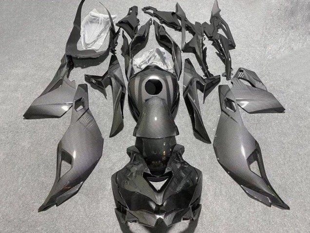 2019-2025 Kawasaki ZX4R ZX-4RR Motorcycle Fairings - Faux Carbon Fiber UK Manufacturers