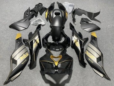 2019-2025 Kawasaki ZX4R ZX-4RR Motorcycle Fairings - Matte Black Glossy Black Grey Gold UK Manufacturers