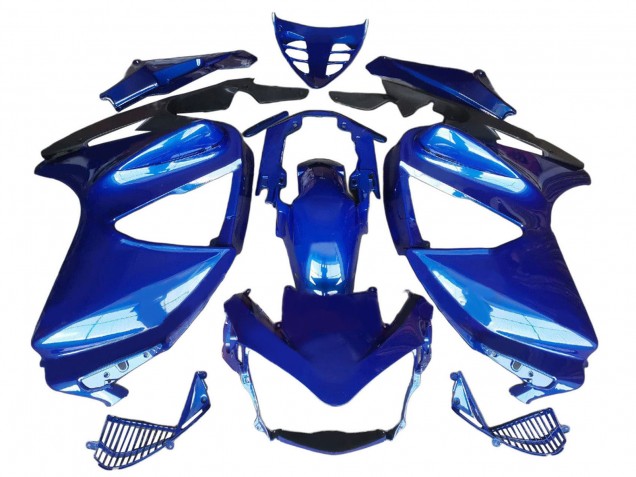 2002-2016 Honda ST1300 Motorcycle Fairings - Blue Matte Black UK Manufacturers