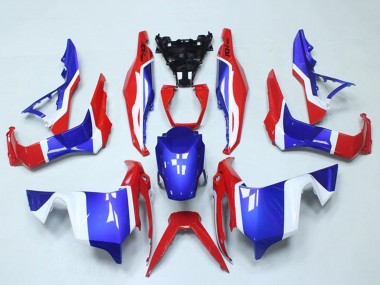 2018-2021 Honda ADV150 Motorcycle Fairings - White Red Blue UK Manufacturers