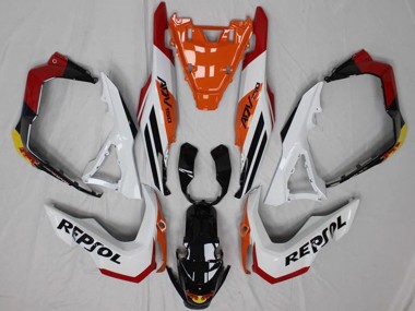 2018-2021 Honda ADV150 Motorcycle Fairings - White Orange Red Yellow Glossy Black Repsol UK Manufacturers