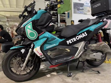 2018-2021 Honda ADV150 Motorcycle Fairings - Blue Green Red Glossy Black Petronas UK Manufacturers