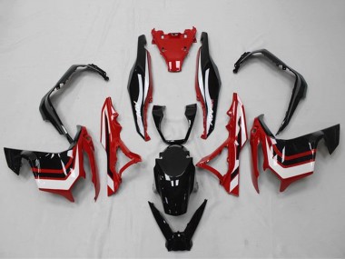 2018-2021 Honda ADV150 Motorcycle Fairings - White Red Glossy Black UK Manufacturers