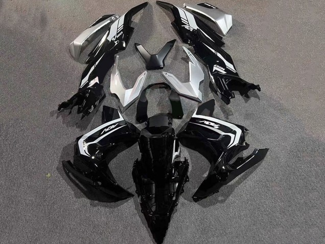 2022-2024 Honda ADV160 Motorcycle Fairings - Silver Glossy Black UK Manufacturers