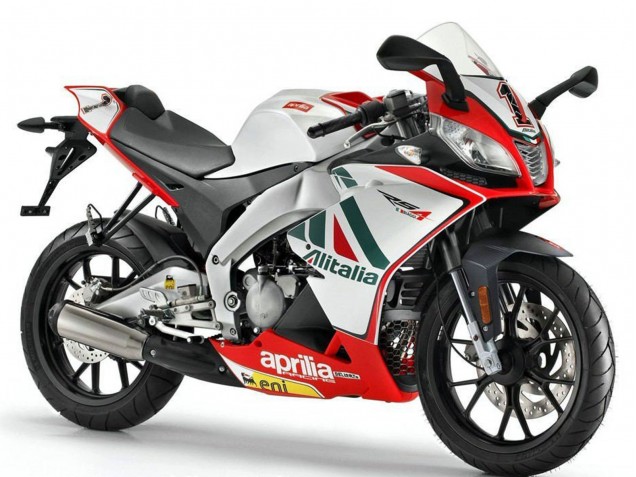 2012-2018 Aprilia RS4 50 125 Motorcycle Fairings - White Red Green Yellow Alitalia UK Manufacturers