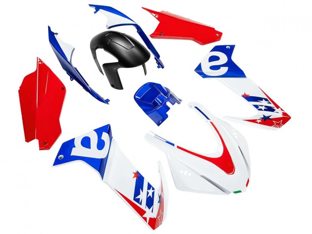 2020-2024 Aprilia RS660 Motorcycle Fairing - White Blue Red UK Manufacturers
