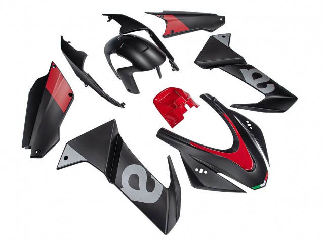 2020-2024 Aprilia RS660 Motorcycle Fairings - Black Red UK Manufacturers