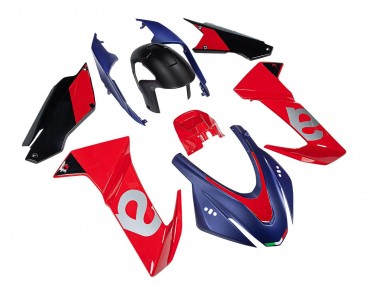 2020-2024 Aprilia RS660 Motorcycle Fairings - Blue Red UK Manufacturers
