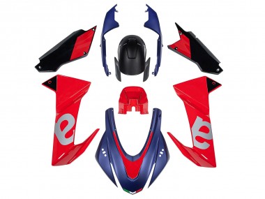 2020-2024 Aprilia RS660 Motorcycle Fairings - Blue Red UK Manufacturers