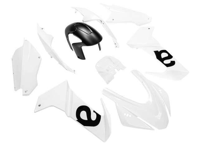 2020-2024 Aprilia RS660 Motorcycle Fairing - White UK Manufacturers