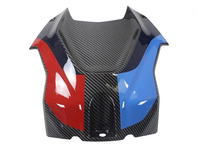2023-2024 BMW S1000RR Motorcycle Fairings - Blue Red Carbon Fiber UK Manufacturers