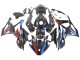 2023-2024 BMW S1000RR Motorcycle Fairings - Blue Red Carbon Fiber UK Manufacturers