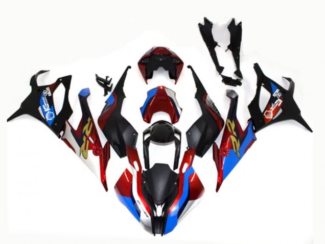 2019-2022 BMW S1000RR Motorcycle Fairings - Black Blue Red Gold UK Manufacturers