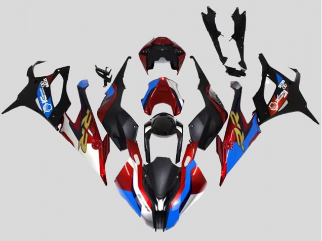 2019-2022 BMW S1000RR Motorcycle Fairings - Black Blue Red Gold UK Manufacturers