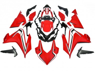 2022-2023 Honda CBR500R Bike Fairings - Red White Black UK Manufacturers