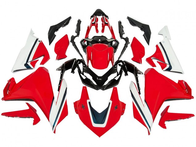 2022-2023 Honda CBR500R Motorcycle Fairing Kits - Red White Black UK Manufacturers