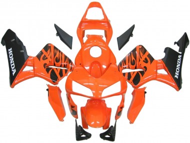 2003-2004 Honda CBR600RR Abs Fairings - Orange White Red Glossy Black Repsol UK Manufacturers