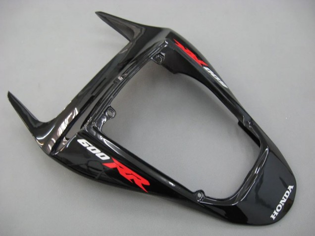 2007-2008 Honda CBR600RR Motorcycle Fairings - Grey Glossy Black with Decals UK Manufacturers
