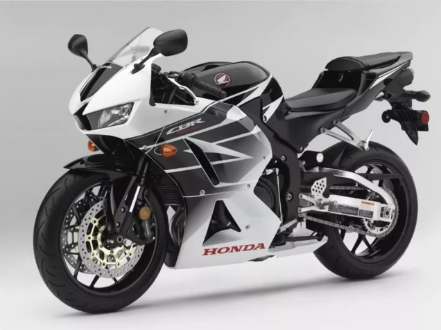2013-2023 Honda CBR600RR Motorcycle Fairings - White Black UK Manufacturers