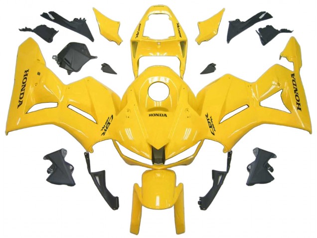 2013-2023 Honda CBR600RR Motorcycle Fairings - Yellow UK Manufacturers